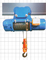 Μπλε 5T ηλεκτρικό ύψος 15M καθήκον μ3 ανύψωσης ανελκυστήρων σχοινιών καλωδίων αποθηκών εμπορευμάτων εργασίας